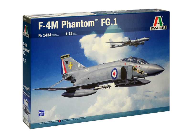 Model Kit letadlo 1434 - F-4M PHANTOM FG.1 (1:72)