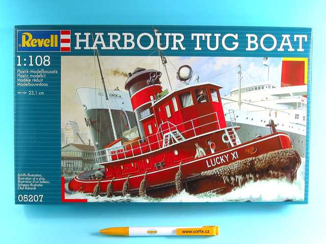 Plastic ModelKit loď 05207 - Harbour Tug Boat (1:108)