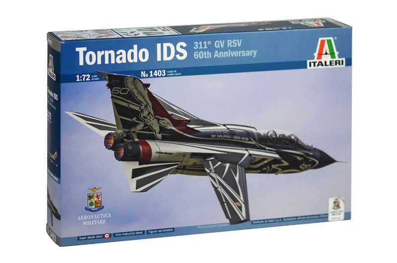 Model Kit letadlo 1403 - TORNADO IDS 311° GV RSV 60th Anniversary(1:72)