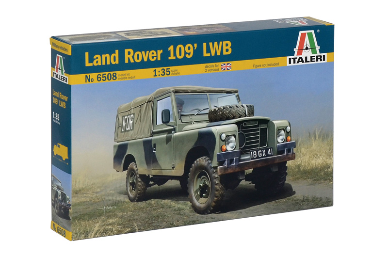 Model Kit military 6508 - LAND ROVER 109' LWB (1:35)