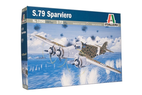 Model Kit letadlo 1290 - S.79 Sparviero (1:72)