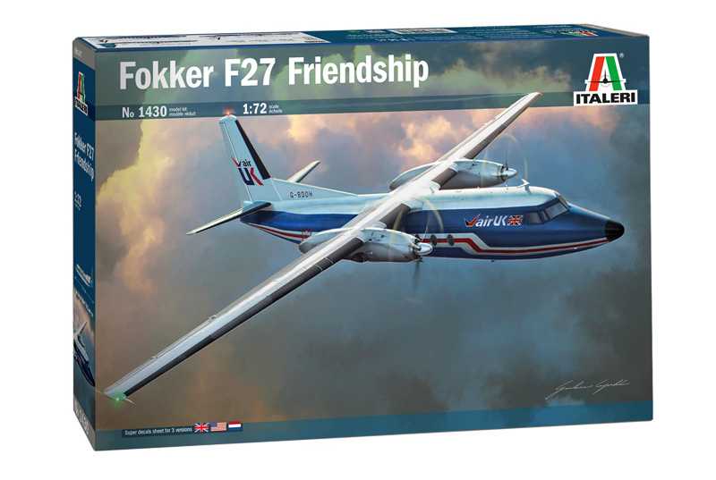 Model Kit letadlo 1430 - Fokker F 27  Friendship (1:72)