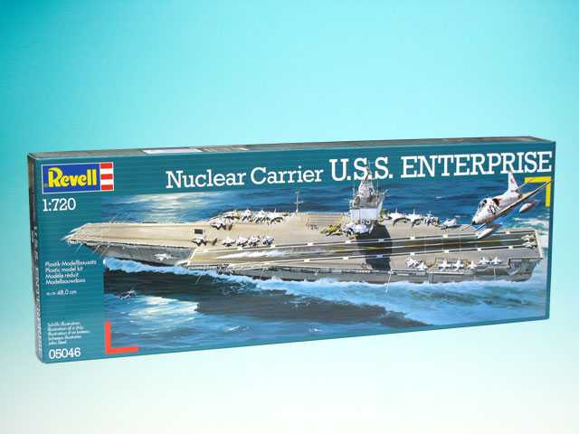 Plastic ModelKit loď 05046 - U.S.S. Enterprise (1:720)