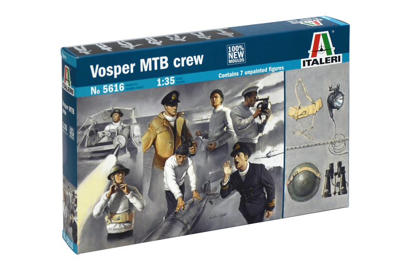 Model Kit figurky 5616 - VOSPER MTB CREW (1:35)