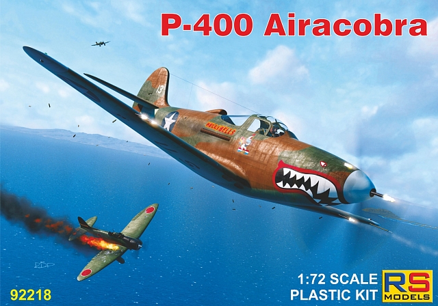 Plastikový model letadla 1/72 P-400 Airacobra 6 decal v. for USA, USSR