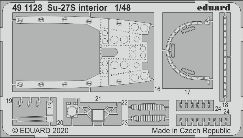 1/48 Su-27S interior for KITTY HAWK kit