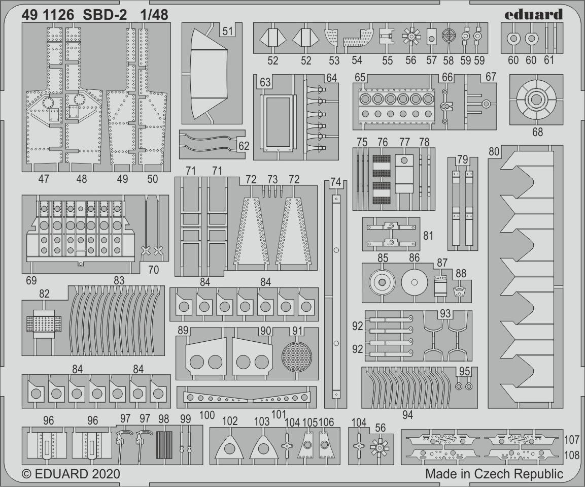 1/48 SBD-2 for ACADEMY kit