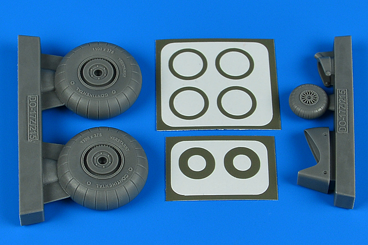 1/48 Do 17Z/Do 215 wheels & paint masks for ICM kit