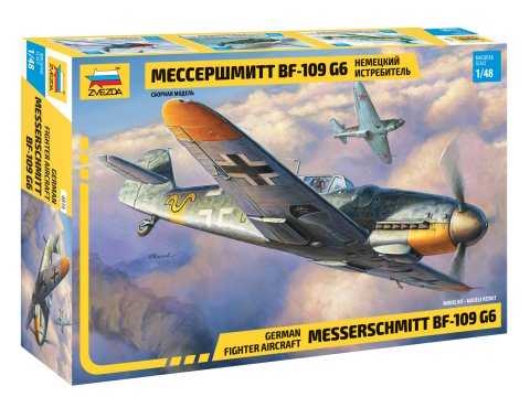 Model Kit letadlo 4816 - Messerschmitt Bf-109 G6 (1:48)