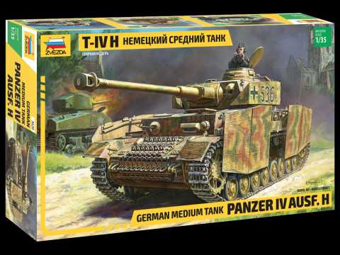 Model Kit tank 3620 - Panzer IV Ausf.H German Medium Tank (1:35)