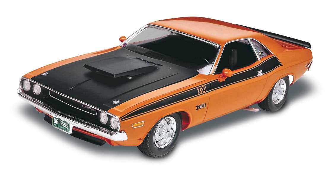 Plastic ModelKit MONOGRAM auto 2596 - 70 Dodge Challenger 2 'n 1 (1:24)