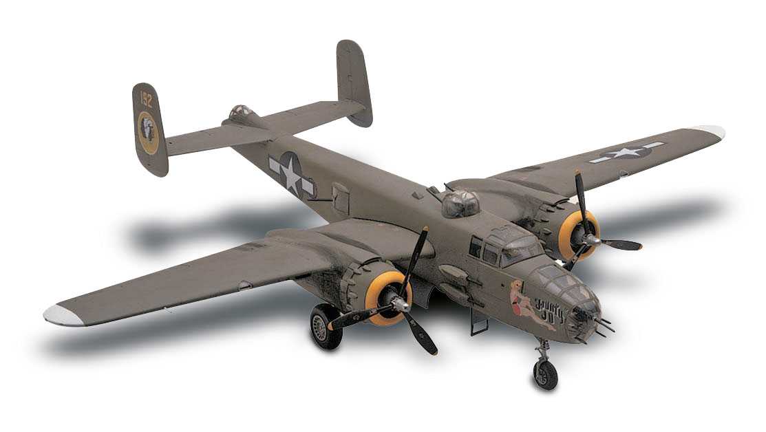 Plastic ModelKit MONOGRAM letadlo 5512 -  B-25J Mitchell (1:48)