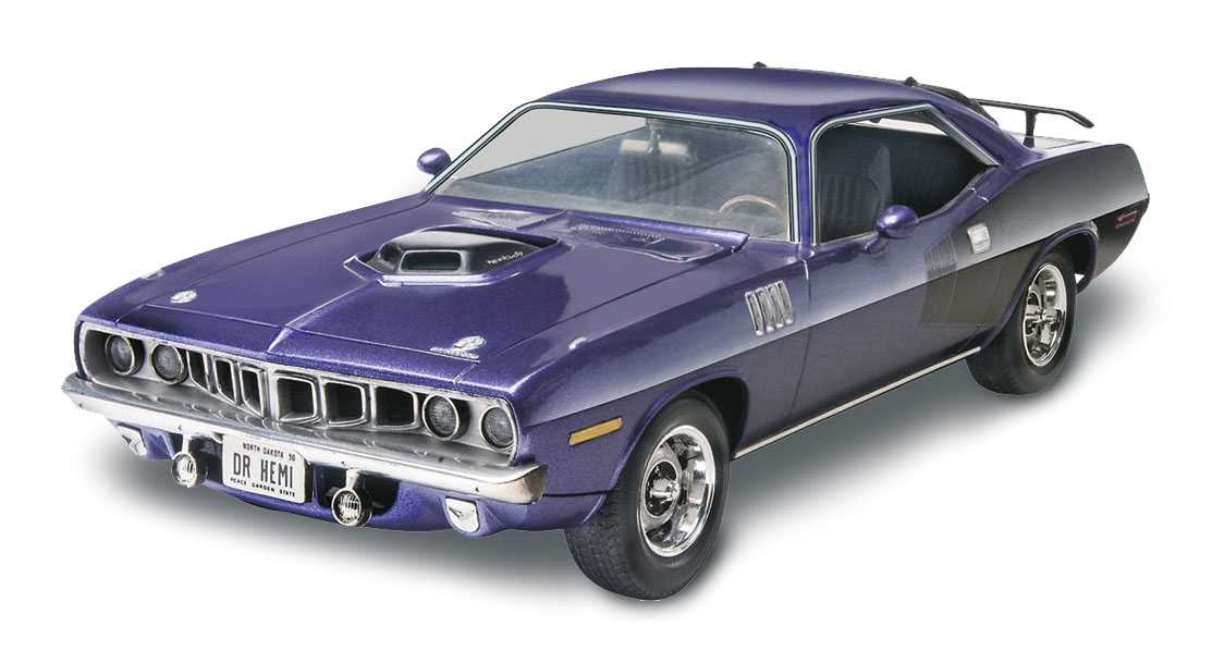 Plastic ModelKit MONOGRAM auto 2943 - 71 HEMI® 'Cuda Hardtop (1:24)