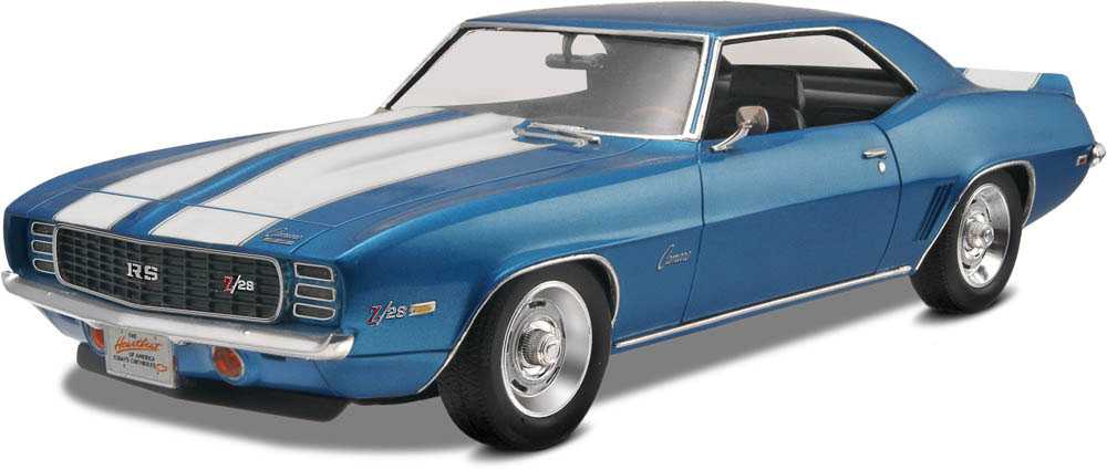 Plastic ModelKit MONOGRAM auto 7457 -  '69 Camaro Z/28® (1:25)