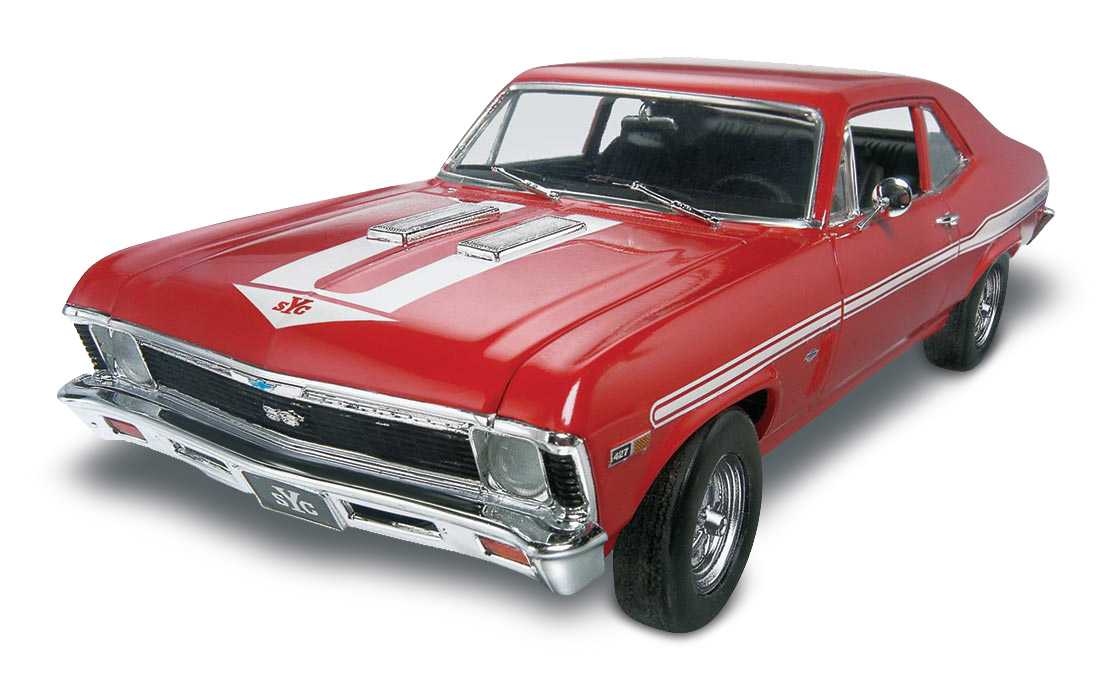 Plastic ModelKit MONOGRAM auto 4423 - '69 CHEVY NOVA YENKO (1:25)