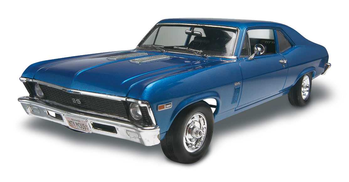 Plastic ModelKit MONOGRAM auto 2098 -  '69 Chevy® Nova™ SS (1:25)