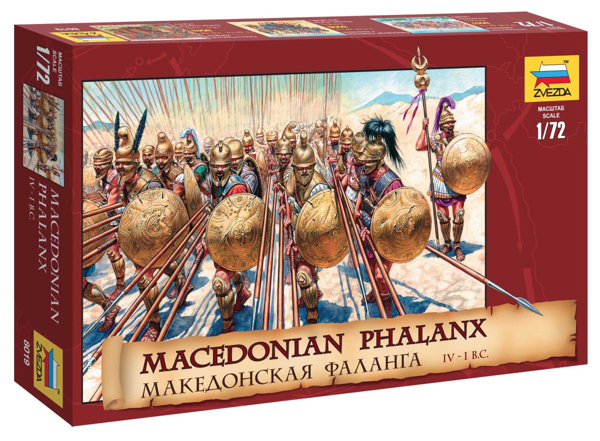 Wargames (AoB) figurky 8019 - Macedonian Phalanx (1:72)