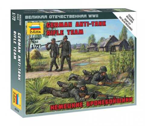 Wargames figurky 6216 -German Anti Tank Rifle Team (1:72)