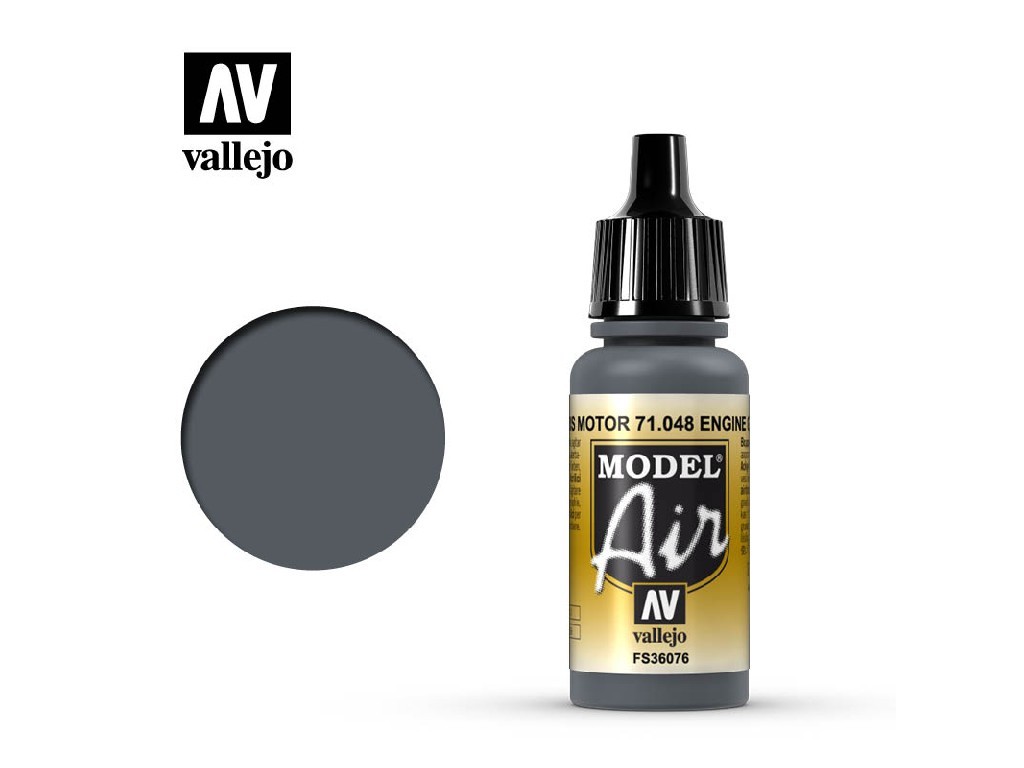 Akrylová barva pro Airbrush Vallejo Model Air 71048 Engine Grey (17ml)