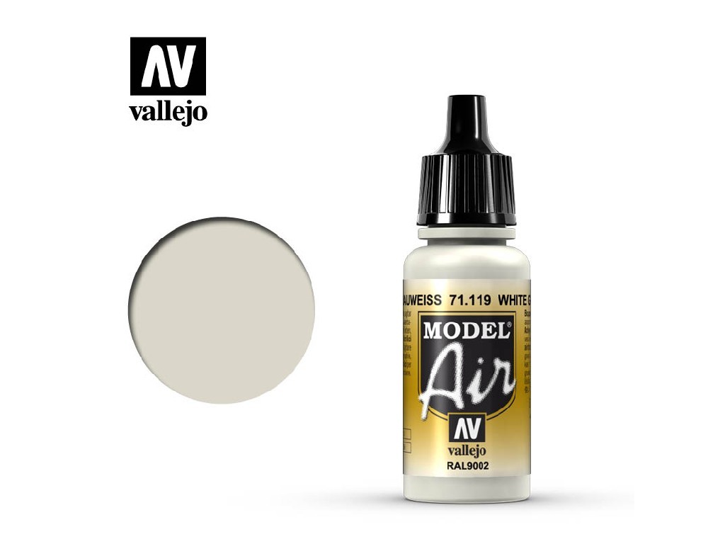 Akrylová barva pro Airbrush Vallejo Model Air 71119 White Gray (17ml)