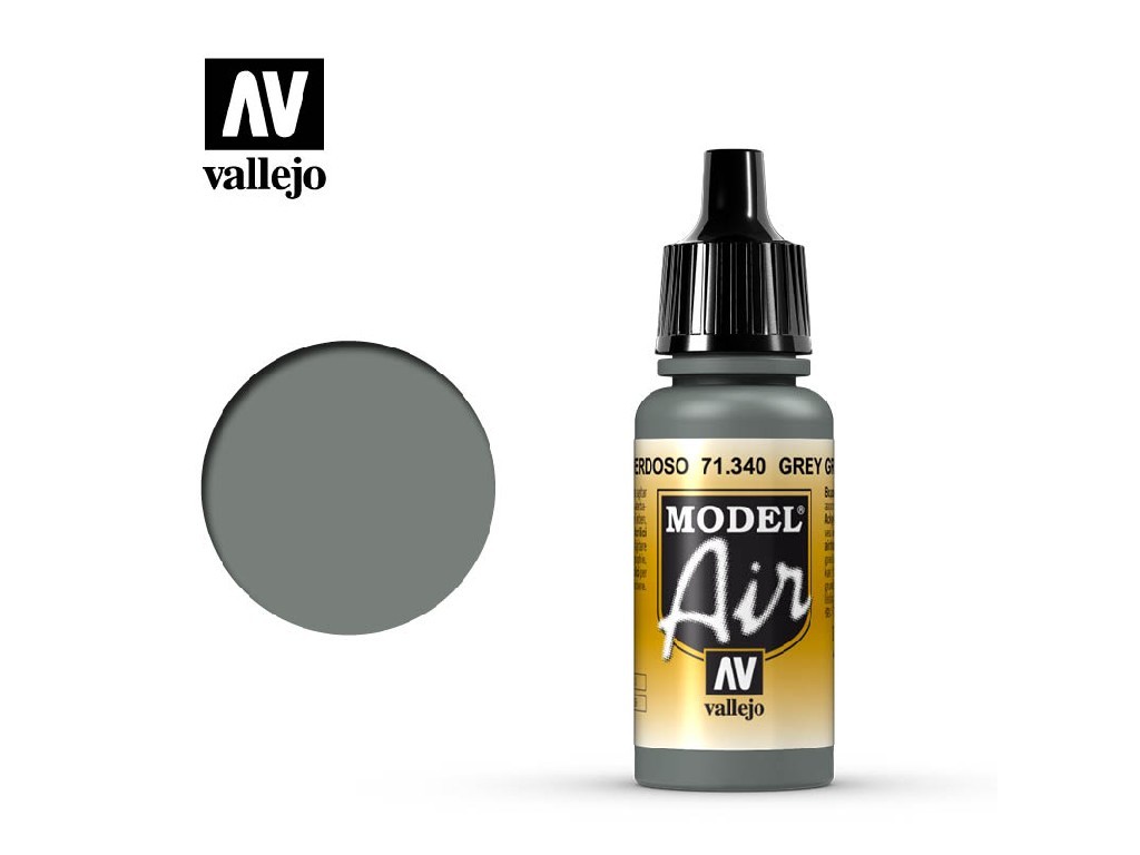 Akrylová barva pro Airbrush Vallejo Model Air 71340 Grey Green (17ml)