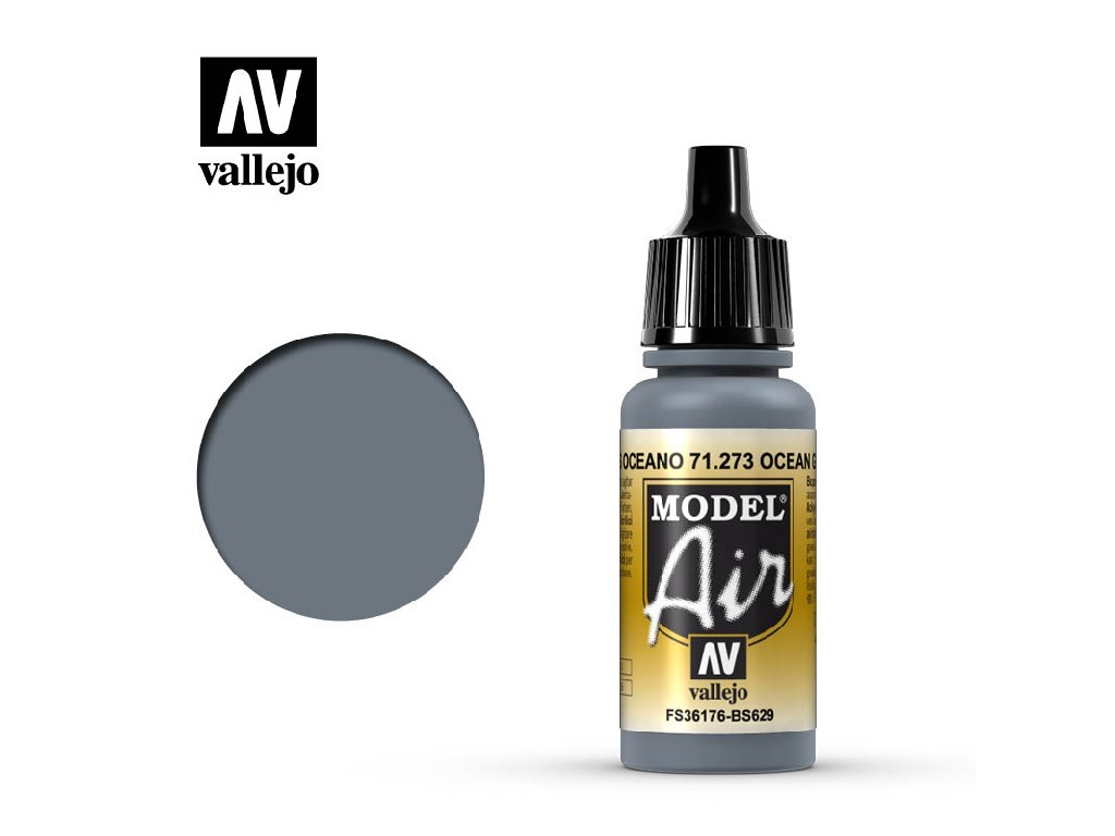 Akrylová barva pro Airbrush Vallejo Model Air 71273 Ocean Gray (17ml)