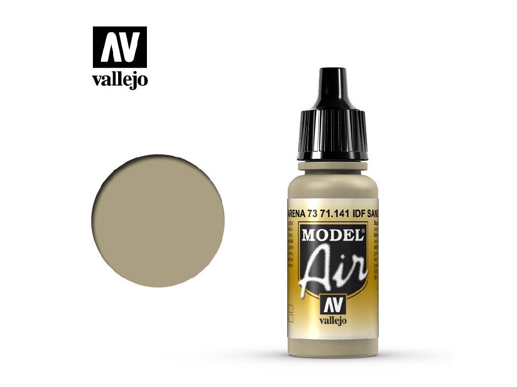 Akrylová barva pro Airbrush Vallejo Model Air 71141 IDF Sand Gray 73 (17ml)