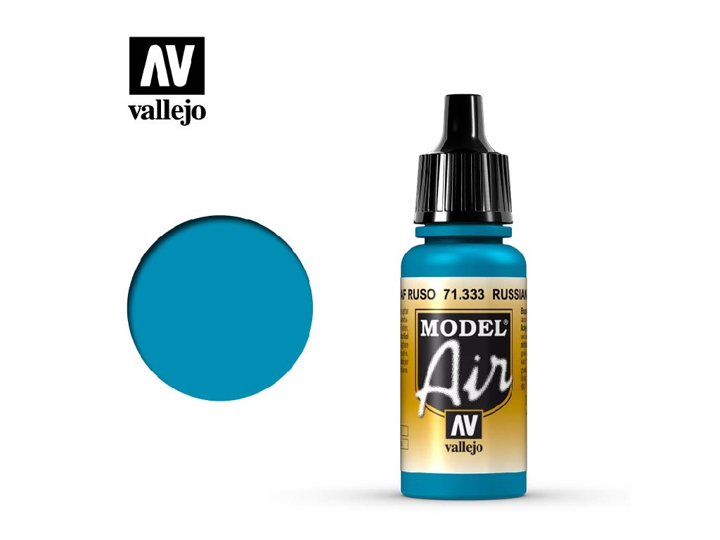 Akrylová barva pro Airbrush Vallejo Model Air 71333 Russian AF Blue (17ml)