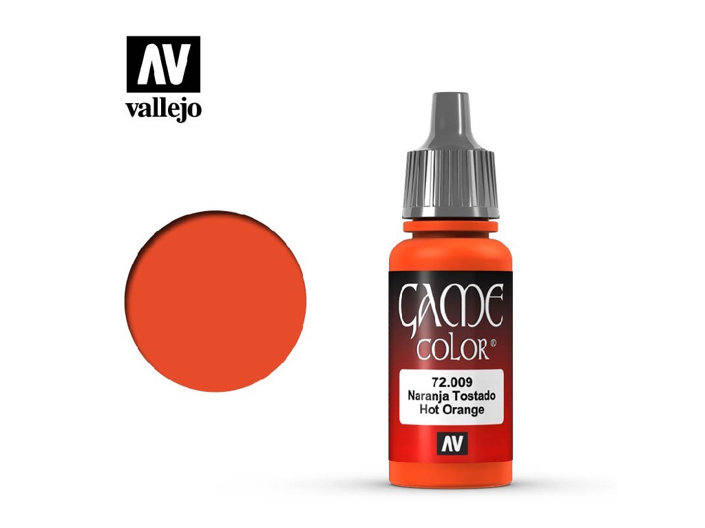 Vallejo Game Color 72009 Hot Orange (17ml)