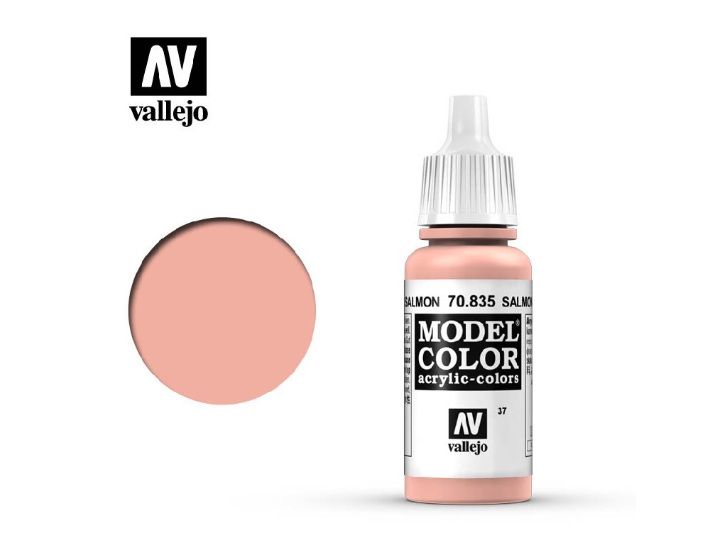 Akrylová barva Vallejo Model Color 70835 Salmon Rose (17ml)