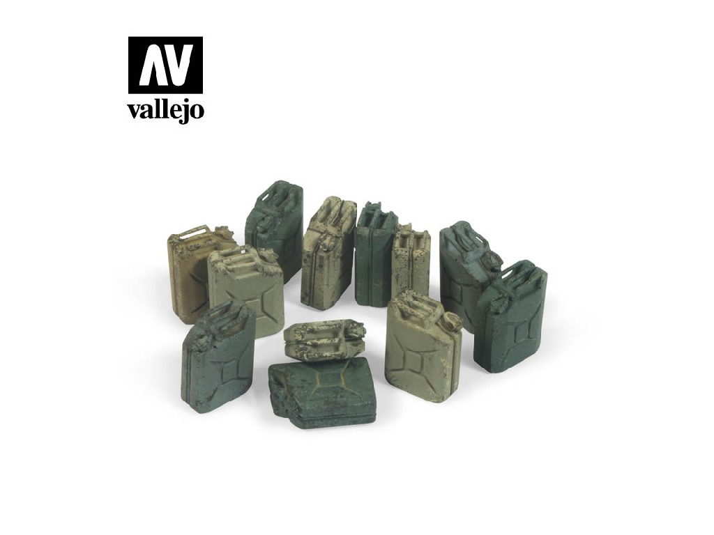 Vallejo Scenics SC207 German Jerrycan set