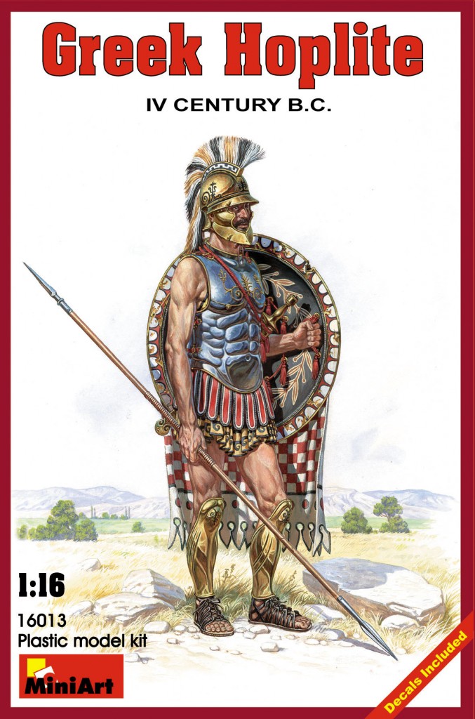 1/16 Greek Hoplite.   IV century  B.C.