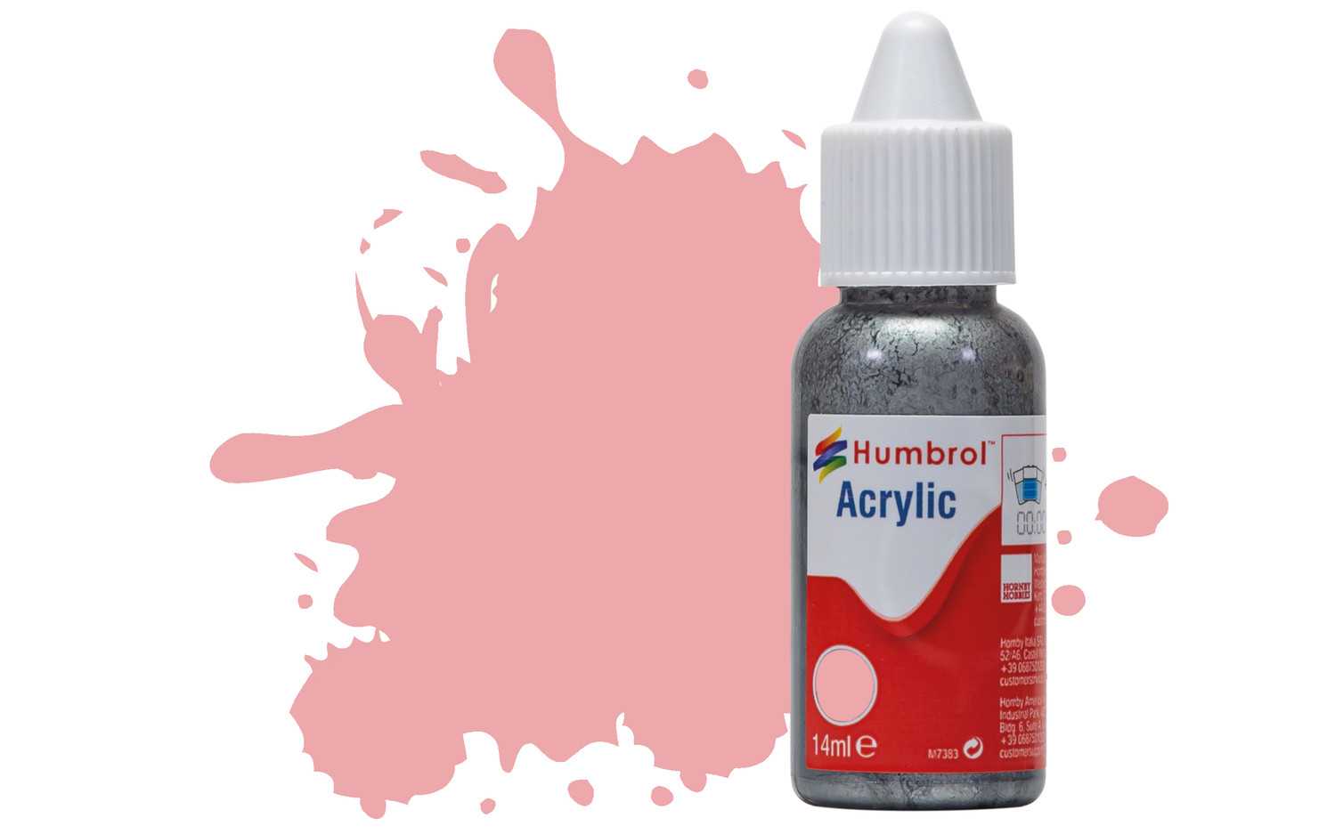 Humbrol barva akryl DB0057 - No 57 Pink Matt - 14ml