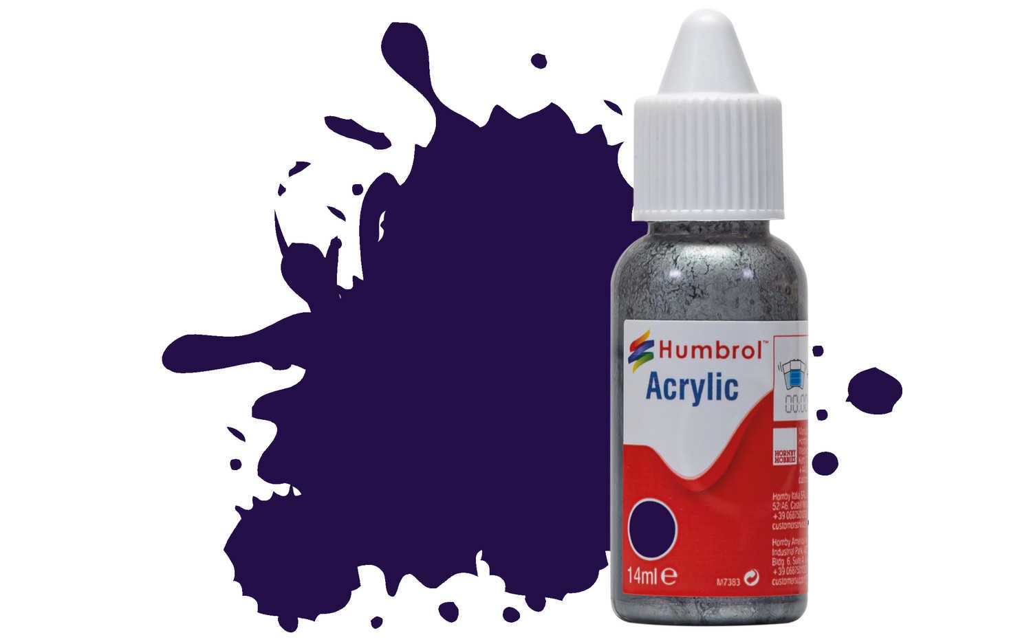 Humbrol barva akryl DB0068 - No 68 Purple Gloss - 14ml