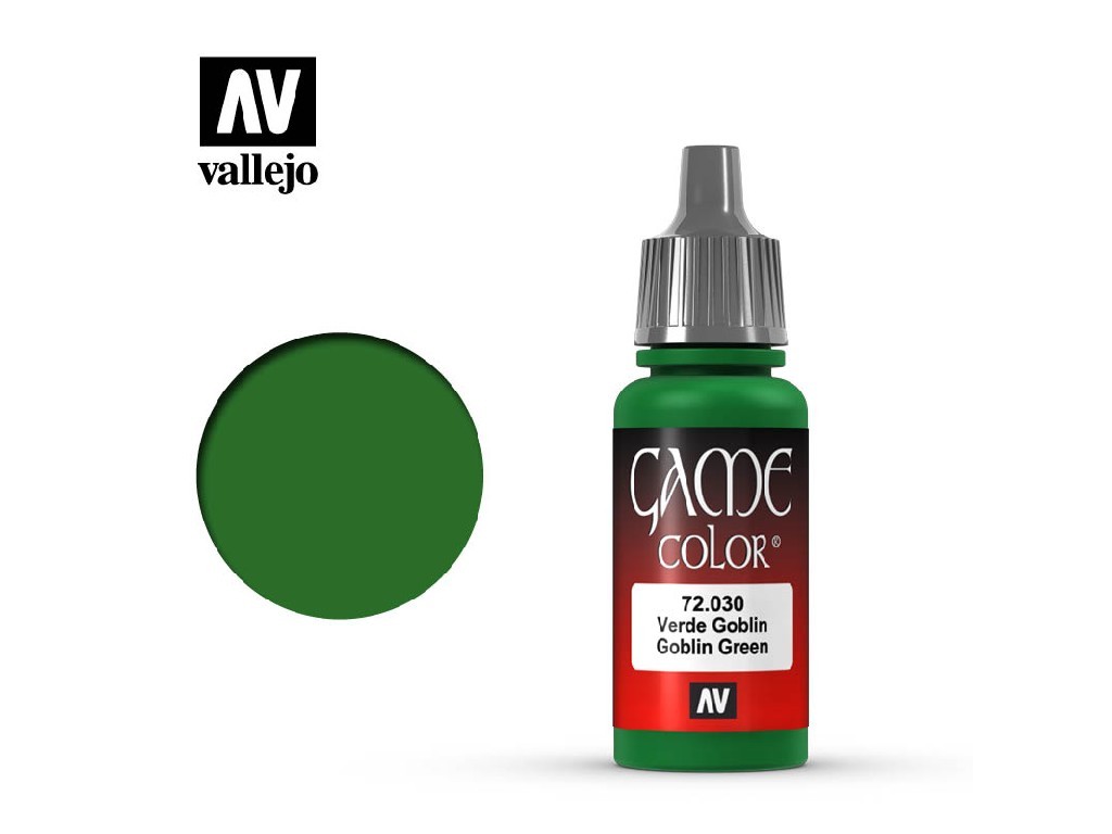 Vallejo Game Color 72030 Goblin Green (17ml)