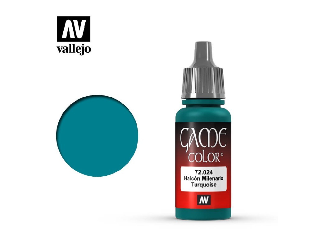 Vallejo Game Color 72024 Turquoise (17ml)