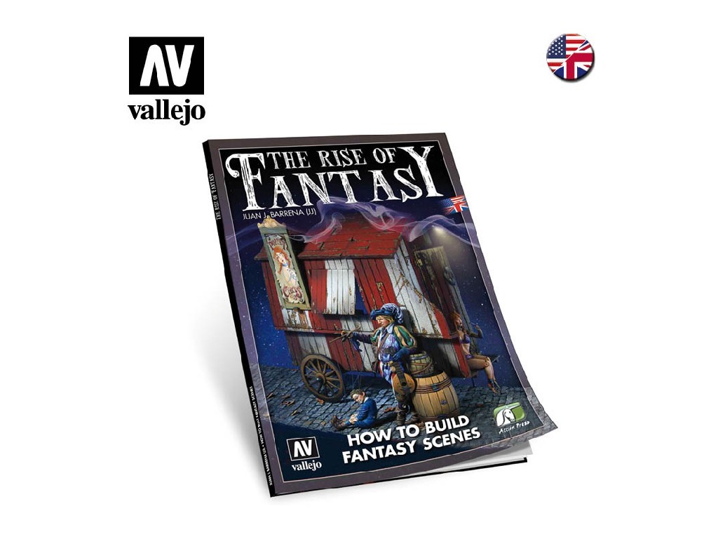 Vallejo - Kniha 75005 The Rise of Fantasy