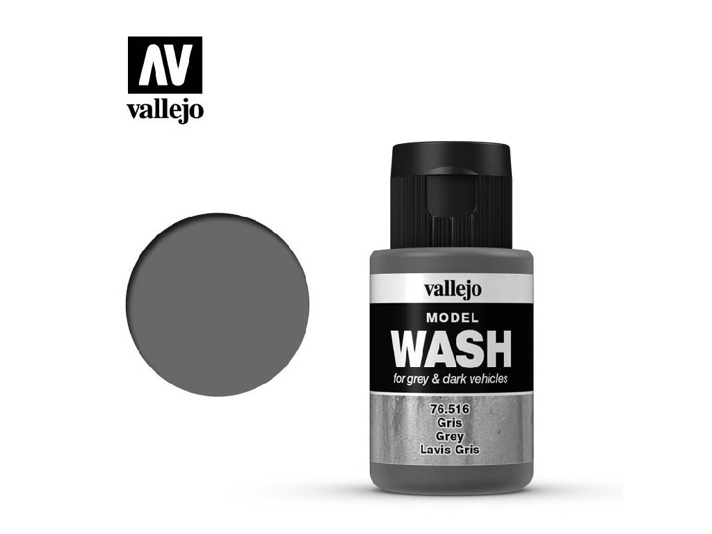 Vallejo Model Wash 76516 Grey Wash (35ml)