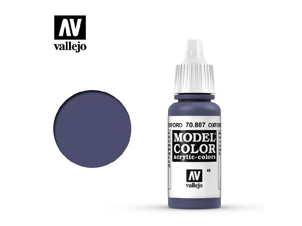 Akrylová barva Vallejo Model Color 70807 Oxford Blue (17ml)