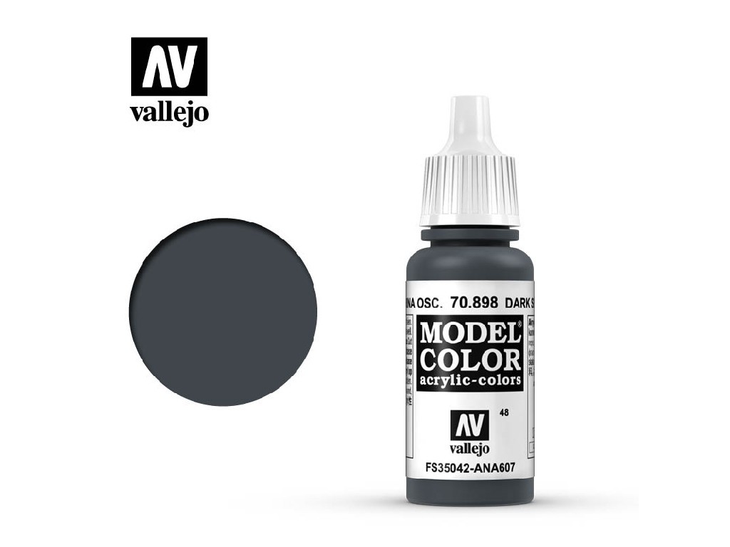 Akrylová barva Vallejo Model Color 70898 Dark Sea Blue (17ml)