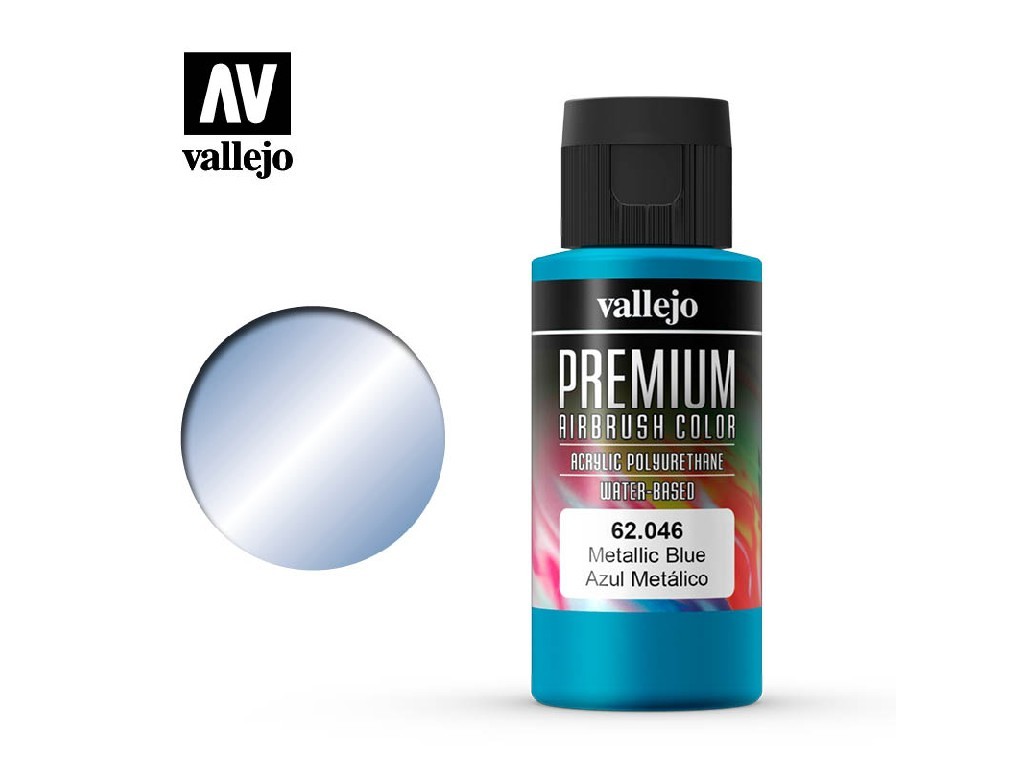 Vallejo PREMIUM Color 62046 Metallic Blue (60ml)