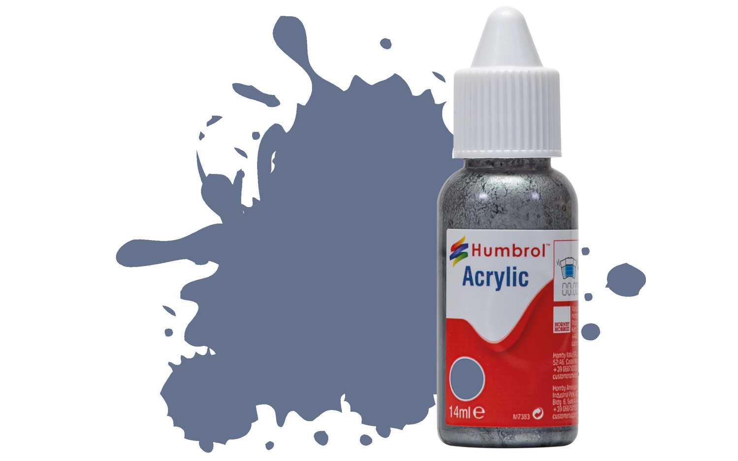 Humbrol barva akryl DB0096 - No 96 RAF Blue - Matt - 14ml