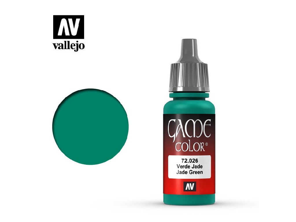 Vallejo Game Color 72026 Jade Green (17ml)