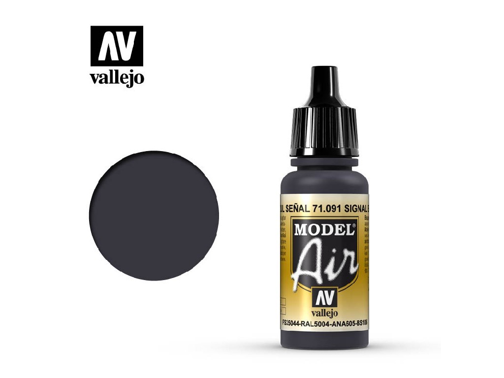 Akrylová barva pro Airbrush Vallejo Model Air 71091 Signal Blue (17ml)