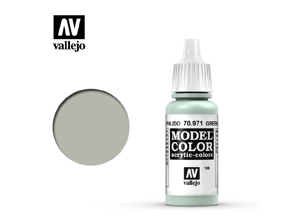 Akrylová barva Vallejo Model Color 70971 Green Grey (17ml)