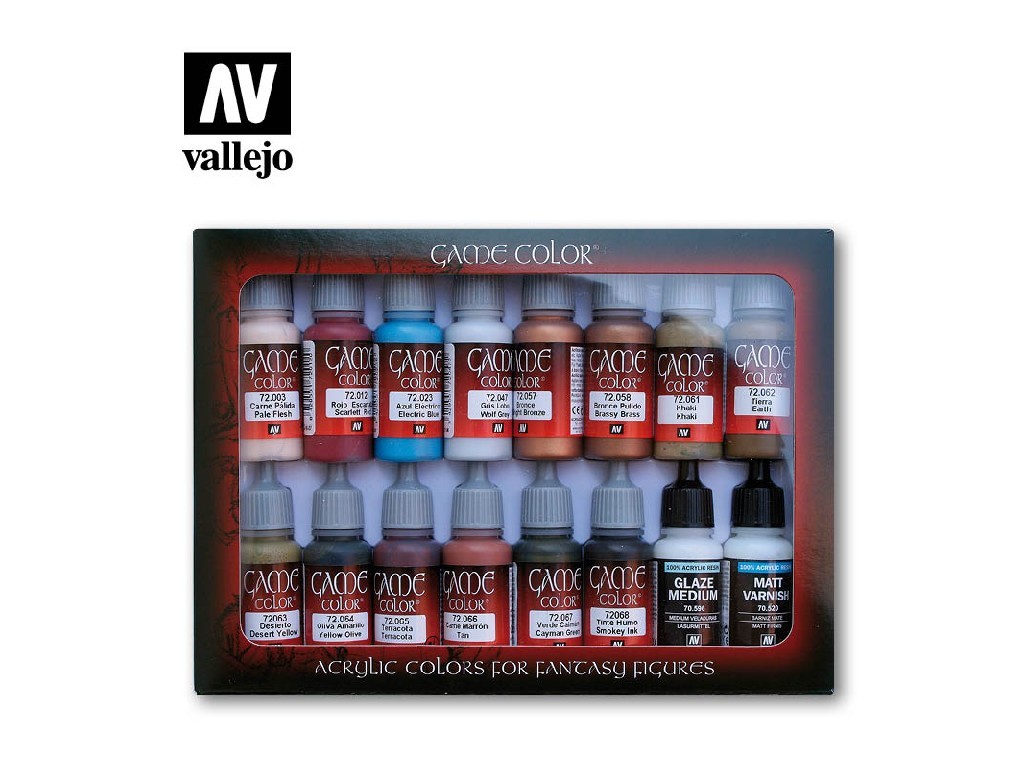 Vallejo Game Color Set 72297 Specialist (16)