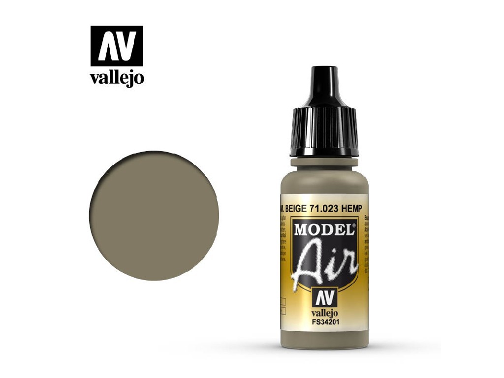 Akrylová barva pro Airbrush Vallejo Model Air 71023 Hemp (17ml)