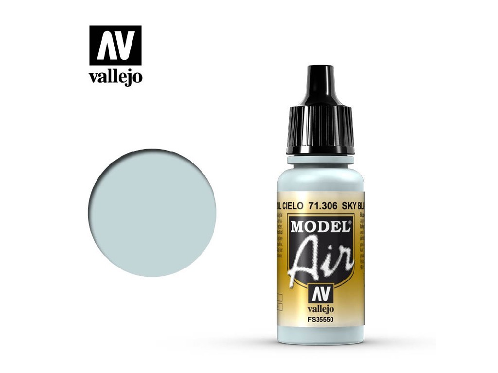 Akrylová barva pro Airbrush Vallejo Model Air 71306 Sky Blue (17ml)