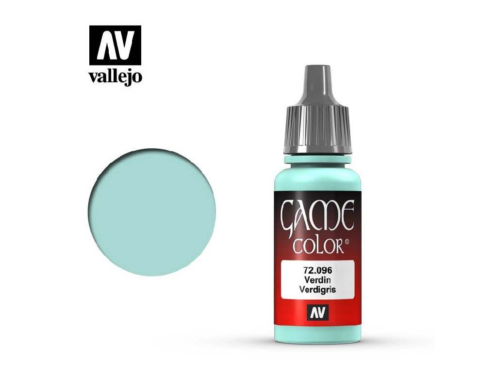 Vallejo Game Color 72096 Verdigris (17ml)