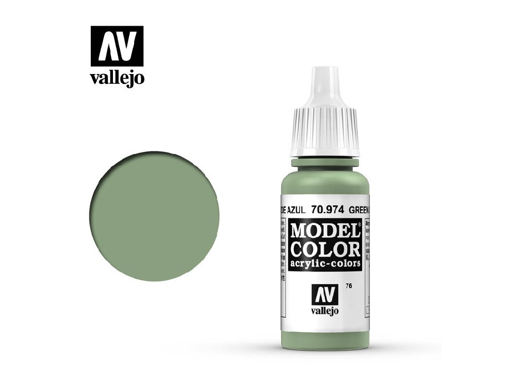 Akrylová barva Vallejo Model Color 70974 Green Sky (17ml)